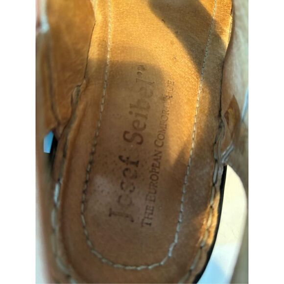 Josef Seibel Leather Sandals - Picture 4 of 6
